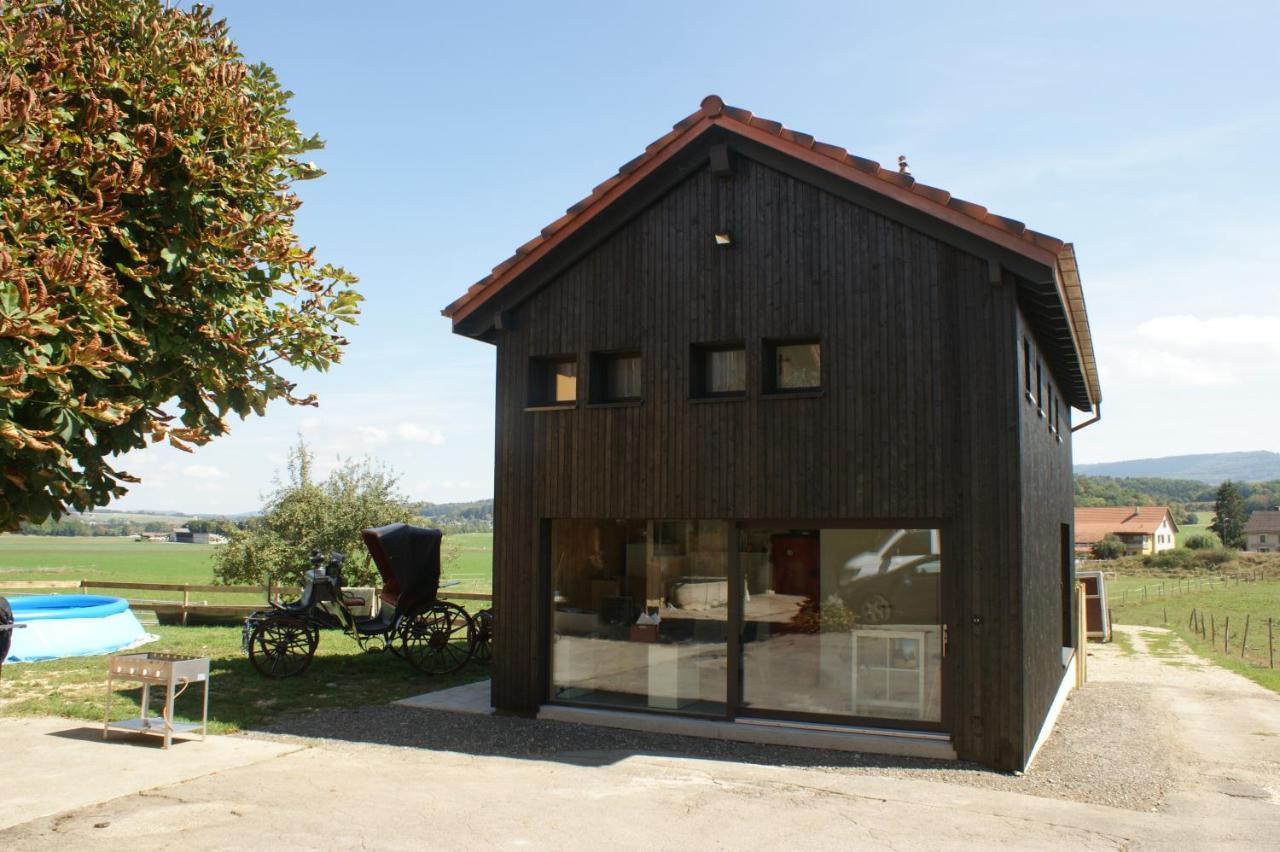 Courtedoux L'Hotat Di Loup Bed & Breakfast エクステリア 写真